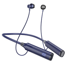 Заредете изображение във визуализатора на галерията – Borofone Sports earphones BE64 Perfect bluetooth blue
