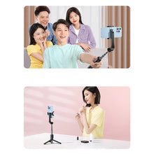Заредете изображение във визуализатора на галерията – Ugreen selfie stick extendable telescopic tripod with Bluetooth remote control black (LP508)
