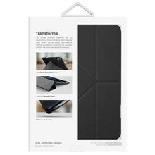 Заредете изображение във визуализатора на галерията – Uniq Case Transforma iPad 10 Gen. (2022) Antimicrobial black/ebony black
