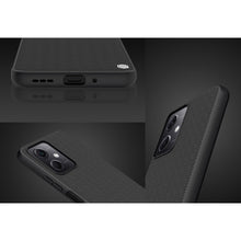 Заредете изображение във визуализатора на галерията – Nillkin Textured Case for Xiaomi Redmi Note 12 5G / Poco X5 5G Reinforced Nylon Cover Black
