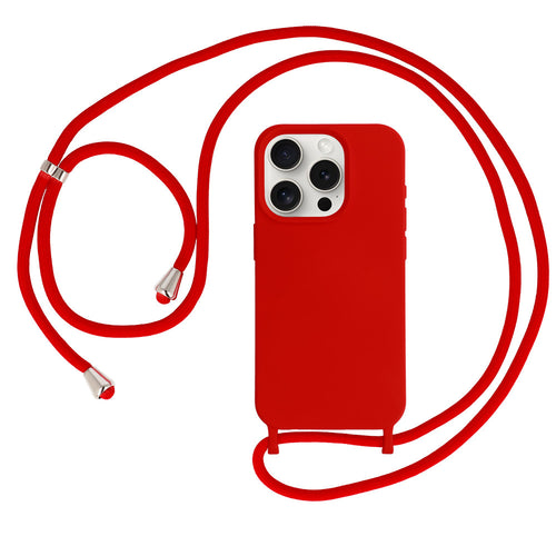 Strap Silicone Case for Iphone 11 design 1 red