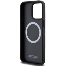 Заредете изображение във визуализатора на галерията – BMW Perforated Twisted Line MagSafe case for iPhone 15 Pro - black
