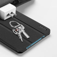 Заредете изображение във визуализатора на галерията – Dux Ducis Domo case for Nokia T10 smart cover stand black

