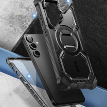 Заредете изображение във визуализатора на галерията – IBLSN Armorbox Mag Supcase with MagSafe for Samsung Galaxy S24 - black
