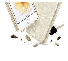 Заредете изображение във визуализатора на галерията – Wozinsky Glitter Case Shining Cover for iPhone XS Max red
