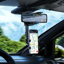 Заредете изображение във визуализатора на галерията – Borofone Car holder BH87 Windrider rearview mirror mount black
