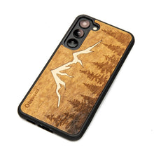 Заредете изображение във визуализатора на галерията – Wooden case for Samsung Galaxy S23 Plus Bewood Mountains Imbuia

