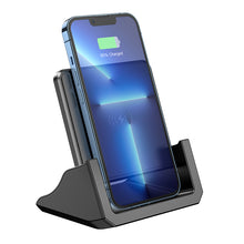 Заредете изображение във визуализатора на галерията – Borofone Wireless induction charger BQ20 Wings with stand 15W black
