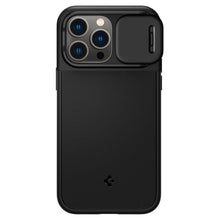 Заредете изображение във визуализатора на галерията – Spigen optik armor mag гръб за  iphone 14 pro max black
