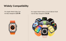 Заредете изображение във визуализатора на галерията – Joyroom JR-WQW02 wireless charger for Samsung Galaxy Watch smartwatches - black
