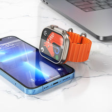 Заредете изображение във визуализатора на галерията – HOCO smartwatch Y12 Ultra smart sports watch (call version) tutanium gold

