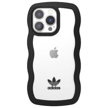 Заредете изображение във визуализатора на галерията – Adidas OR Wavy Case iPhone 13 Pro /13 6.1" black-transparent/black-transparent 51900
