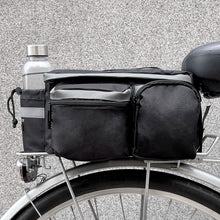 Заредете изображение във визуализатора на галерията – Wozinsky bike carrier bag with shoulder strap 6l black (WBB3BK)
