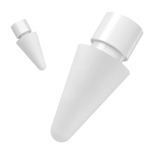 Заредете изображение във визуализатора на галерията – Baseus replaceable silicone tips for a stylus 12pcs. white (medium)

