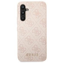 Заредете изображение във визуализатора на галерията – Guess GUHCSA54G4GFPI A54 A546 pink/pink hard case 4G Metal Gold Logo
