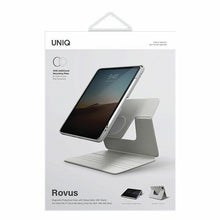 Заредете изображение във визуализатора на галерията – Uniq Rovus case for iPad Pro 11 (2021-2022) / Air 10.9" (2020-2022) gray/chalk gray Magnetic Case
