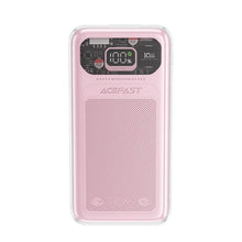Заредете изображение във визуализатора на галерията – Acefast powerbank 10000mAh Sparkling Series fast charging 30W pink (M1)
