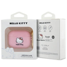 Заредете изображение във визуализатора на галерията – Hello Kitty Silicone 3D Kitty Head case for AirPods Pro - pink
