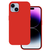 Заредете изображение във визуализатора на галерията – Tel Protect Silicone Premium for Iphone 15 Plus red
