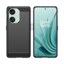 Заредете изображение във визуализатора на галерията – Carbon Case silicone case for OnePlus Ace 2V/OnePlus Nord 3 - black
