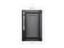 Заредете изображение във визуализатора на галерията – Armored Samsung Galaxy Tab S9 Ultra Outdoor Cover Case - black
