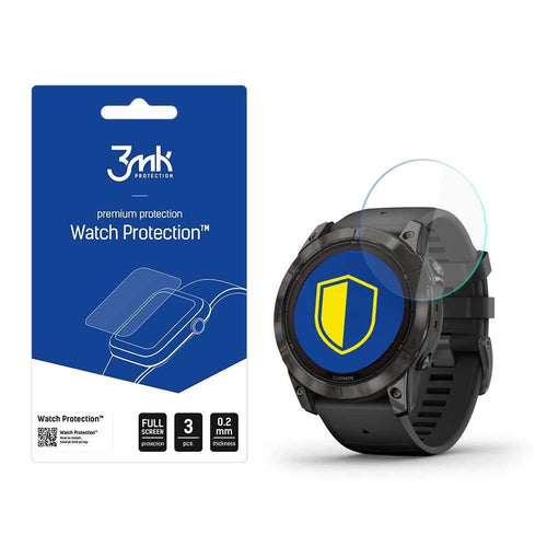 Garmin Fenix ​​7X Pro Solar - 3mk Watch Protection™ v. FlexibleGlass Lite