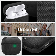 Заредете изображение във визуализатора на галерията – Spigen URBAN FIT Apple AIRPODS PRO 1/2 BLACK
