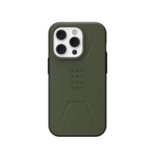 Заредете изображение във визуализатора на галерията – ( uag ) urban armor gear civilian  гръб  за   iphone 14 pro green
