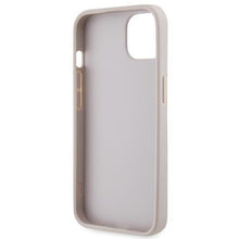 Заредете изображение във визуализатора на галерията – Guess GUHCP13MP4TDSCPP case for iPhone 13 - pink Crossbody 4G Metal Logo
