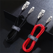 Заредете изображение във визуализатора на галерията – Joyroom Sharp Series Fast Charging Cable USB-A - Lightning 3A 2m Black (S-M411)

