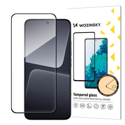 Wozinsky Full Glue tempered glass with black frame for Xiaomi 14