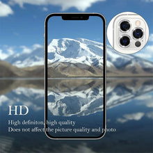Заредете изображение във визуализатора на галерията – Tempered Glass HARD DIAMOND for camera (LENS) for Iphone 15/15 Plus silver (2 pieces)
