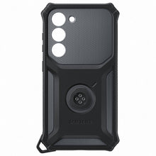 Заредете изображение във визуализатора на галерията – Samsung Rugged Gadget Case for Samsung Galaxy S23 Rugged Cover Ring Holder Stand gray (EF-RS911CBEGWW)

