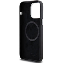 Заредете изображение във визуализатора на галерията – BMW Signature Wrapped Metal MagSafe case for iPhone 15 Pro Max - black
