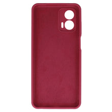 Заредете изображение във визуализатора на галерията – Silicone Lite Case for Motorola Moto G73 burgundy
