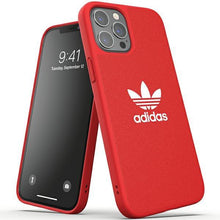 Заредете изображение във визуализатора на галерията – Adidas Molded Case Canvas iPhone 12 Pro Max red/red 42270
