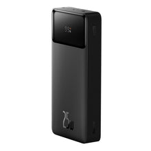 Заредете изображение във визуализатора на галерията – Powerbank 10000mAh USB / USB C 25W PD QC + USB C 60W Cable Baseus Bipow - black
