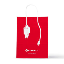 Заредете изображение във визуализатора на галерията – Forcell paper bag red
