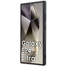Заредете изображение във визуализатора на галерията – Guess Rhinestone Triangle case for Samsung Galaxy S24 Ultra - black
