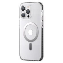 Заредете изображение във визуализатора на галерията – Kingxbar PQY Ice Crystal Series magnetic case for iPhone 14 MagSafe gray
