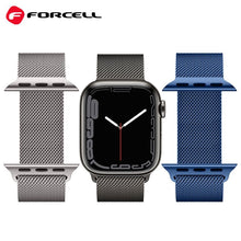 Заредете изображение във визуализатора на галерията – FORCELL F-DESIGN FA03 strap for Apple Watch 38/40/41mm black
