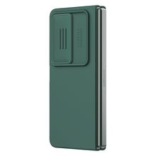 Заредете изображение във визуализатора на галерията – Nillkin CamShield Silky Silicone Case for Samsung Galaxy Z Fold 4 Silicone Cover with Camera Protector Green

