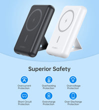 Заредете изображение във визуализатора на галерията – Choetech B663 wireless MagSafe 10000mAh powerbank - black
