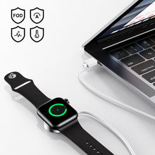 Заредете изображение във визуализатора на галерията – Joyroom S-IW001S inductive charger for Apple Watch with USB cable 1.2 m white
