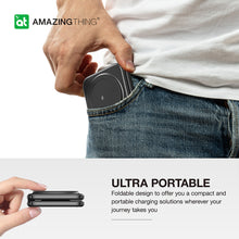 Заредете изображение във визуализатора на галерията – Amazing Thing Induction charger Magsafe Explorer Pro Mag 2 in 1 EP2IN1SET - 17W with Type C to Type C cable black
