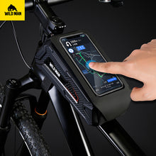 Заредете изображение във визуализатора на галерията – WILDMAN Bicycle bag M90 waterproof 1,2L
