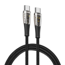Заредете изображение във визуализатора на галерията – Duzzona A6 60W USB C to USB C Transparent
