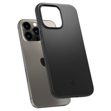 Заредете изображение във визуализатора на галерията – Spigen thin fit гръб за iphone 14 pro max black - TopMag
