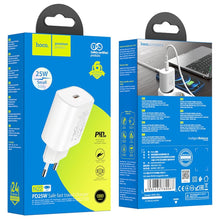 Заредете изображение във визуализатора на галерията – Hoco charger type c power delivery pd25w jetta n22 white - TopMag
