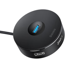 Заредете изображение във визуализатора на галерията – BASEUS HUB 4in1 USB to USB3.0 + USB2.0 CAHUB-U01
